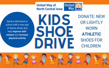 United Way Kids Shoe Drive!