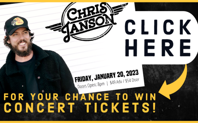 Your Chance to Win Tickets to Chris Janson at the Surf Ballroom!
