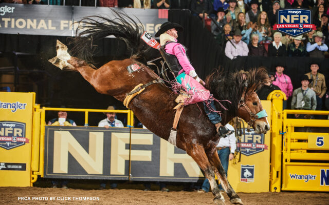 Bareback rider R.C. Landingham’s NFR Round 5 win has special meaning