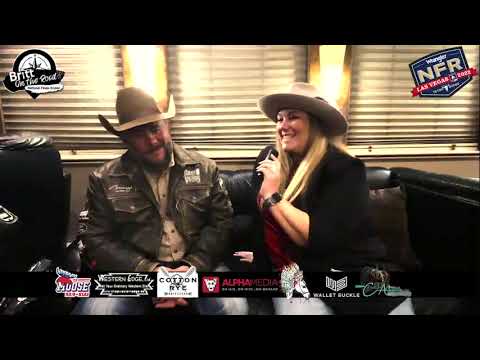 Britt on the Road at the 2022 NFR with: Josh Ward
