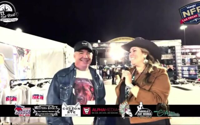 Britt on the Road NFR 2022 with: Rodeo Clown and bullfighter Robbie Hodges