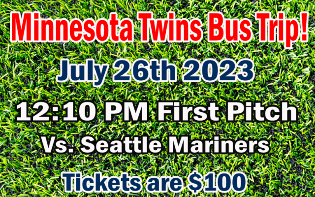 Minnesota Twins Bus Trip ⚾ 2023